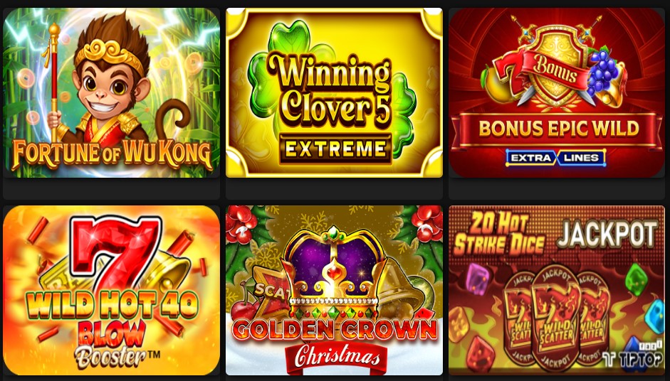 Apostamax — interfaz de slots